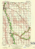 Pembina North Dakota Historical topographic map, 1:62500 scale, 15 X 15 Minute, Year 1939