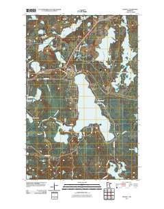 Pengilly Minnesota Historical topographic map, 1:24000 scale, 7.5 X 7.5 Minute, Year 2010