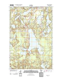 Pengilly Minnesota Historical topographic map, 1:24000 scale, 7.5 X 7.5 Minute, Year 2013