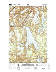 Pengilly Minnesota Current topographic map, 1:24000 scale, 7.5 X 7.5 Minute, Year 2016