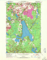 Pengilly Minnesota Historical topographic map, 1:24000 scale, 7.5 X 7.5 Minute, Year 1952