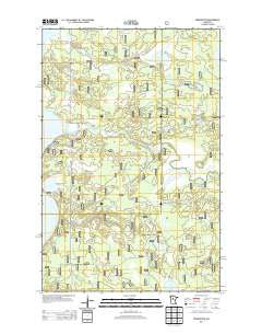 Pennington Minnesota Historical topographic map, 1:24000 scale, 7.5 X 7.5 Minute, Year 2013