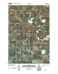 Pennock Minnesota Historical topographic map, 1:24000 scale, 7.5 X 7.5 Minute, Year 2010