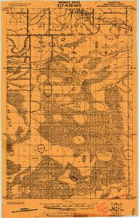 Peppermint Creek Minnesota Historical topographic map, 1:62500 scale, 15 X 15 Minute, Year 1919