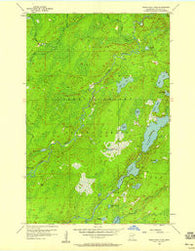 Pequaywan Lake Minnesota Historical topographic map, 1:24000 scale, 7.5 X 7.5 Minute, Year 1956