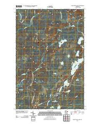 Pequaywan Lake Minnesota Historical topographic map, 1:24000 scale, 7.5 X 7.5 Minute, Year 2010
