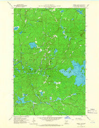 Perent Lake Minnesota Historical topographic map, 1:24000 scale, 7.5 X 7.5 Minute, Year 1960
