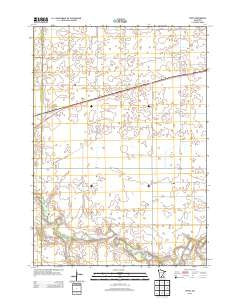 Perth Minnesota Historical topographic map, 1:24000 scale, 7.5 X 7.5 Minute, Year 2013