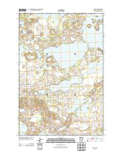 Phelps Minnesota Historical topographic map, 1:24000 scale, 7.5 X 7.5 Minute, Year 2013