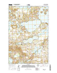 Phelps Minnesota Current topographic map, 1:24000 scale, 7.5 X 7.5 Minute, Year 2016