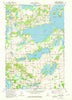 Phelps Minnesota Historical topographic map, 1:24000 scale, 7.5 X 7.5 Minute, Year 1973
