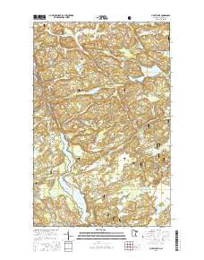 Picket Lake Minnesota Current topographic map, 1:24000 scale, 7.5 X 7.5 Minute, Year 2016