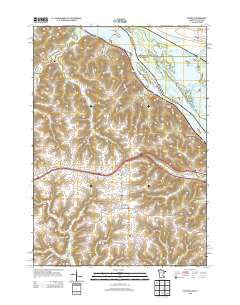 Pickwick Minnesota Historical topographic map, 1:24000 scale, 7.5 X 7.5 Minute, Year 2013