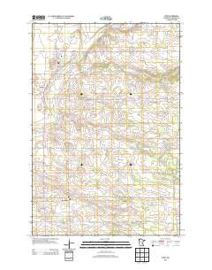 Pierz Minnesota Historical topographic map, 1:24000 scale, 7.5 X 7.5 Minute, Year 2013
