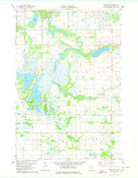 Pierz Lake Minnesota Historical topographic map, 1:24000 scale, 7.5 X 7.5 Minute, Year 1978