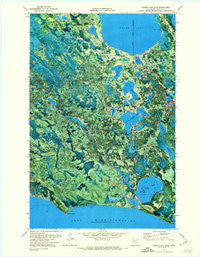 Pigeon Dam Lake Minnesota Historical topographic map, 1:24000 scale, 7.5 X 7.5 Minute, Year 1971