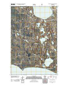 Pigeon Dam Lake Minnesota Historical topographic map, 1:24000 scale, 7.5 X 7.5 Minute, Year 2011
