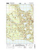 Pigeon Dam Lake Minnesota Current topographic map, 1:24000 scale, 7.5 X 7.5 Minute, Year 2016