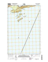 Pigeon Point Minnesota Current topographic map, 1:24000 scale, 7.5 X 7.5 Minute, Year 2016
