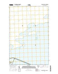Pigeon Point OE NE Minnesota Current topographic map, 1:24000 scale, 7.5 X 7.5 Minute, Year 2016