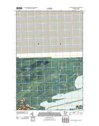 Pigeon Point OE N Minnesota Historical topographic map, 1:24000 scale, 7.5 X 7.5 Minute, Year 2011