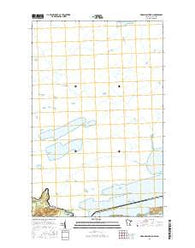 Pigeon Point OE N Minnesota Current topographic map, 1:24000 scale, 7.5 X 7.5 Minute, Year 2016