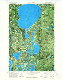 Pike Bay Minnesota Historical topographic map, 1:24000 scale, 7.5 X 7.5 Minute, Year 1972