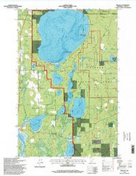 Pike Bay Minnesota Historical topographic map, 1:24000 scale, 7.5 X 7.5 Minute, Year 1996