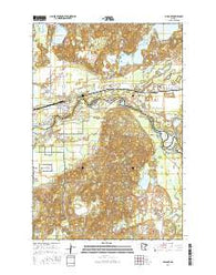 Pillager Minnesota Current topographic map, 1:24000 scale, 7.5 X 7.5 Minute, Year 2016