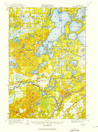 Pillager Minnesota Historical topographic map, 1:62500 scale, 15 X 15 Minute, Year 1916