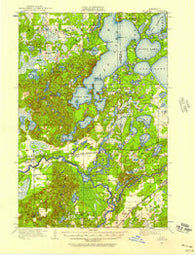 Pillager Minnesota Historical topographic map, 1:62500 scale, 15 X 15 Minute, Year 1916