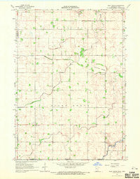 Pilot Grove Minnesota Historical topographic map, 1:24000 scale, 7.5 X 7.5 Minute, Year 1967