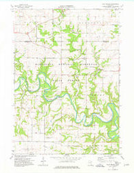 Pilot Mound Minnesota Historical topographic map, 1:24000 scale, 7.5 X 7.5 Minute, Year 1974