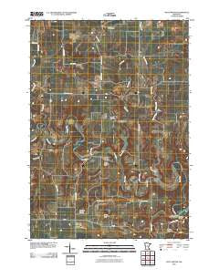 Pilot Mound Minnesota Historical topographic map, 1:24000 scale, 7.5 X 7.5 Minute, Year 2010
