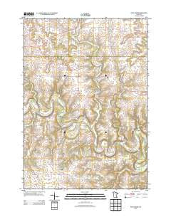 Pilot Mound Minnesota Historical topographic map, 1:24000 scale, 7.5 X 7.5 Minute, Year 2013