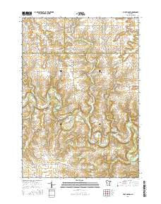 Pilot Mound Minnesota Current topographic map, 1:24000 scale, 7.5 X 7.5 Minute, Year 2016