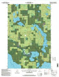 Pimushe Lake Minnesota Historical topographic map, 1:24000 scale, 7.5 X 7.5 Minute, Year 1996