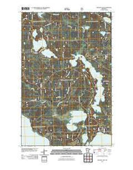Pimushe Lake Minnesota Historical topographic map, 1:24000 scale, 7.5 X 7.5 Minute, Year 2011