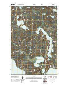 Pimushe Lake Minnesota Historical topographic map, 1:24000 scale, 7.5 X 7.5 Minute, Year 2011
