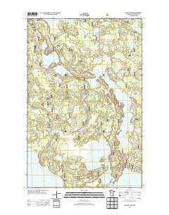 Pimushe Lake Minnesota Historical topographic map, 1:24000 scale, 7.5 X 7.5 Minute, Year 2013