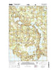Pimushe Lake Minnesota Current topographic map, 1:24000 scale, 7.5 X 7.5 Minute, Year 2016