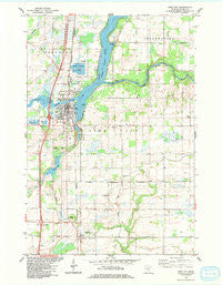 Pine City Minnesota Historical topographic map, 1:24000 scale, 7.5 X 7.5 Minute, Year 1983
