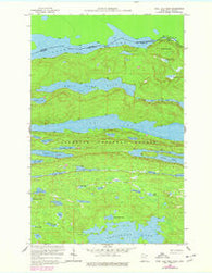 Pine Lake West Minnesota Historical topographic map, 1:24000 scale, 7.5 X 7.5 Minute, Year 1959