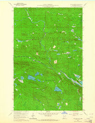 Pine Mountain Minnesota Historical topographic map, 1:24000 scale, 7.5 X 7.5 Minute, Year 1959