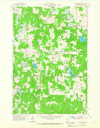 Pine River SW Minnesota Historical topographic map, 1:24000 scale, 7.5 X 7.5 Minute, Year 1959