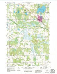 Pine River Minnesota Historical topographic map, 1:24000 scale, 7.5 X 7.5 Minute, Year 1959