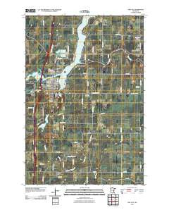 Pine City Minnesota Historical topographic map, 1:24000 scale, 7.5 X 7.5 Minute, Year 2010