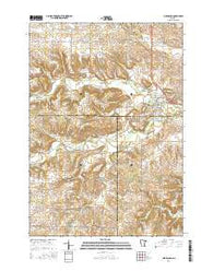 Pine Island Minnesota Current topographic map, 1:24000 scale, 7.5 X 7.5 Minute, Year 2016