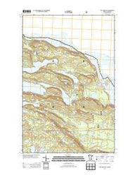 Pine Lake East Minnesota Historical topographic map, 1:24000 scale, 7.5 X 7.5 Minute, Year 2013