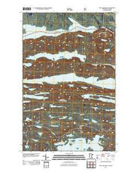 Pine Lake West Minnesota Historical topographic map, 1:24000 scale, 7.5 X 7.5 Minute, Year 2011